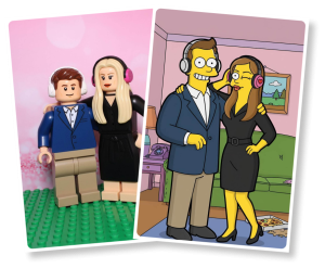 Ai fotokoutek - lego, simpsnovi